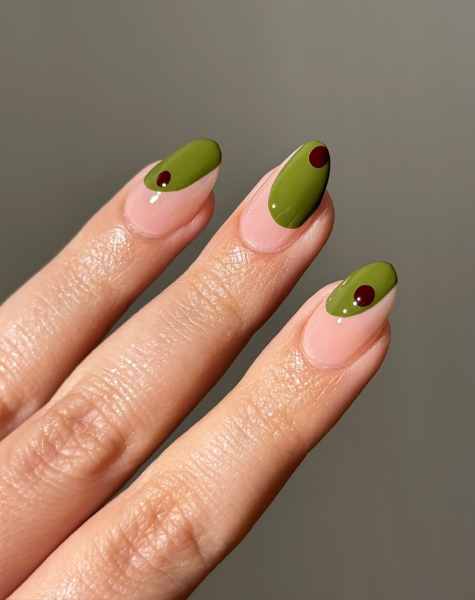 fall nail art trends 2026 martini nails